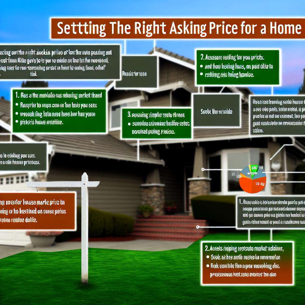 Tips for setting the right asking price for your home.