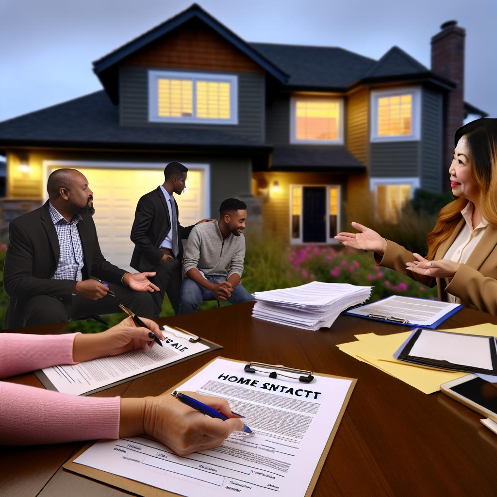 How to handle contingencies in home sale agreements.