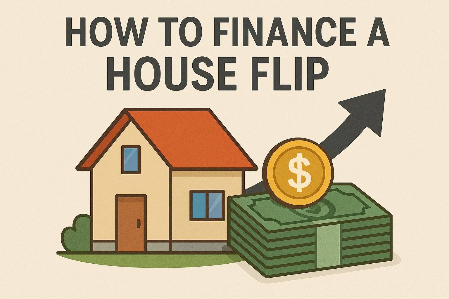 How to finance a house flip.