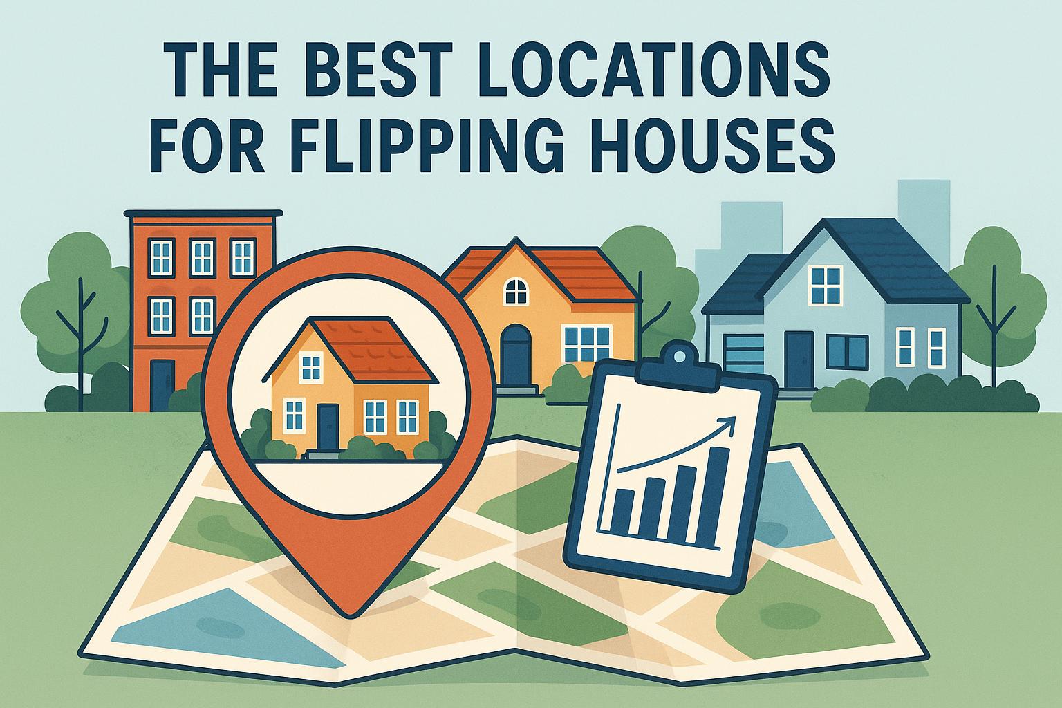 The best locations for flipping houses.