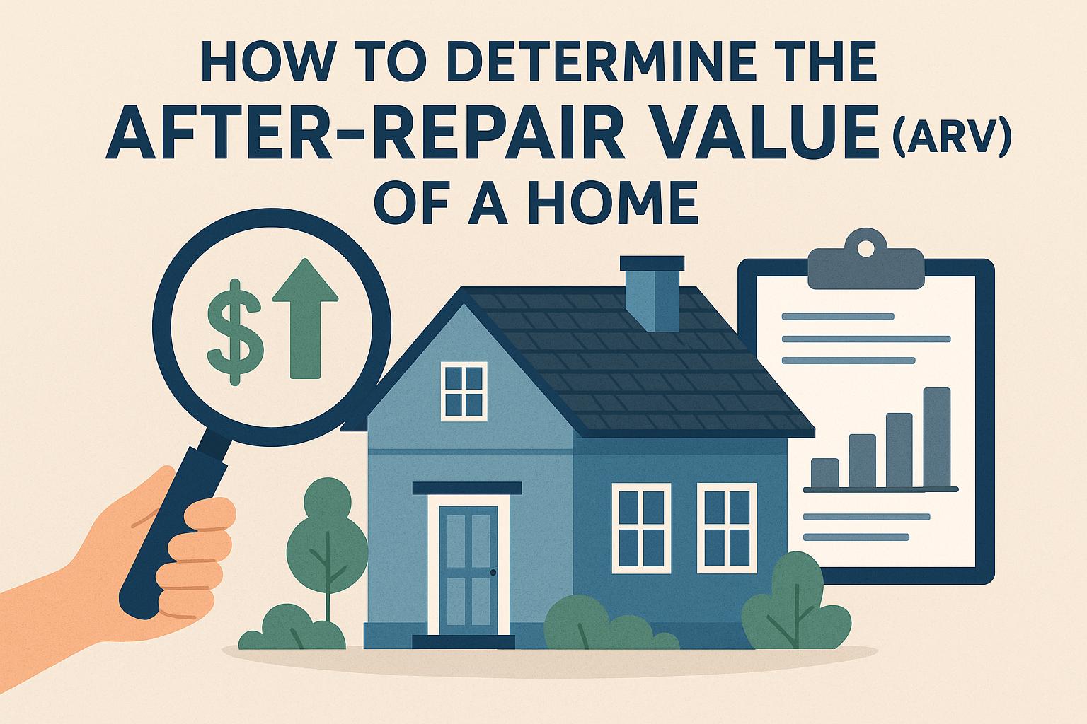 How to determine the after-repair value (ARV) of a home.