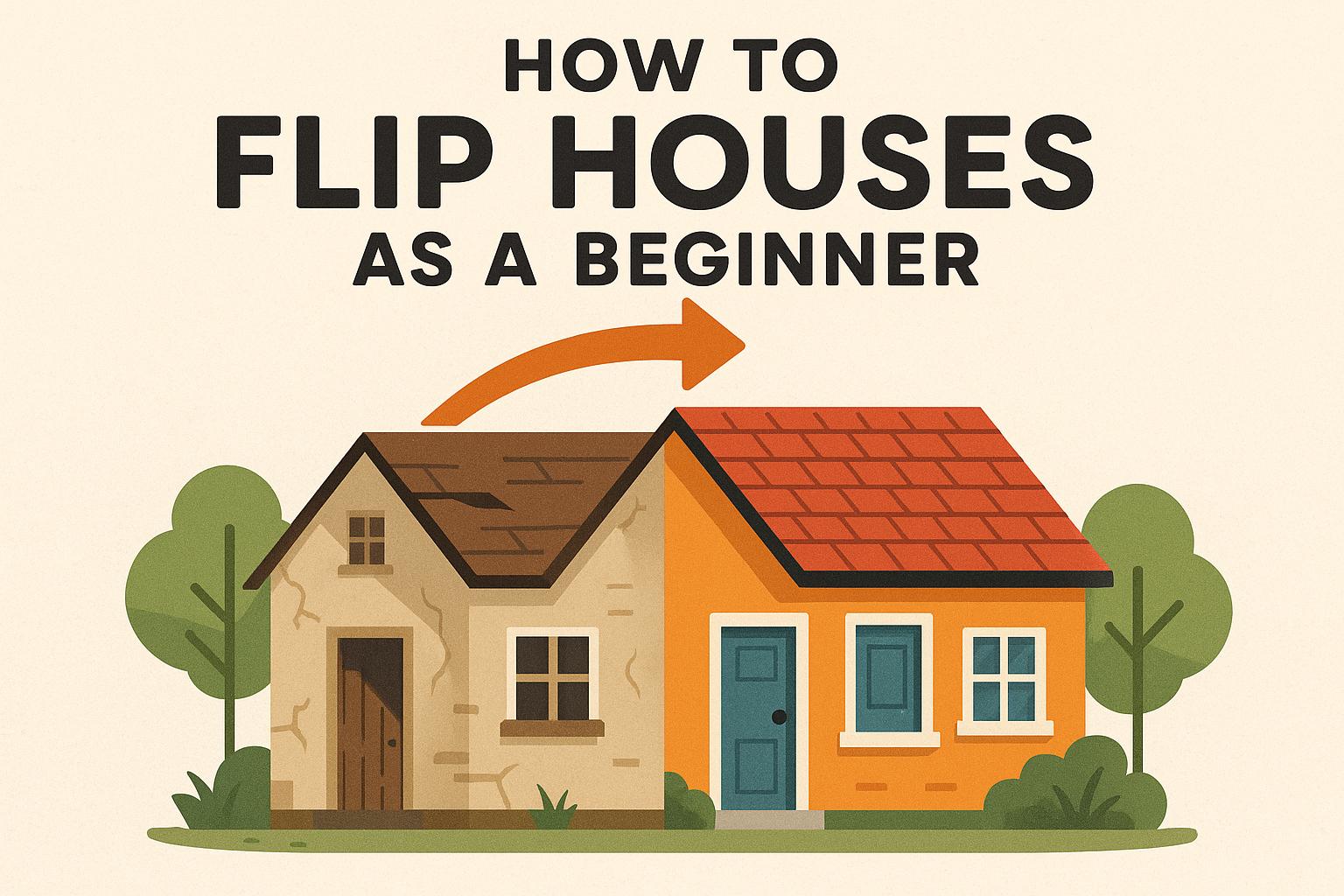 How to flip houses as a beginner.