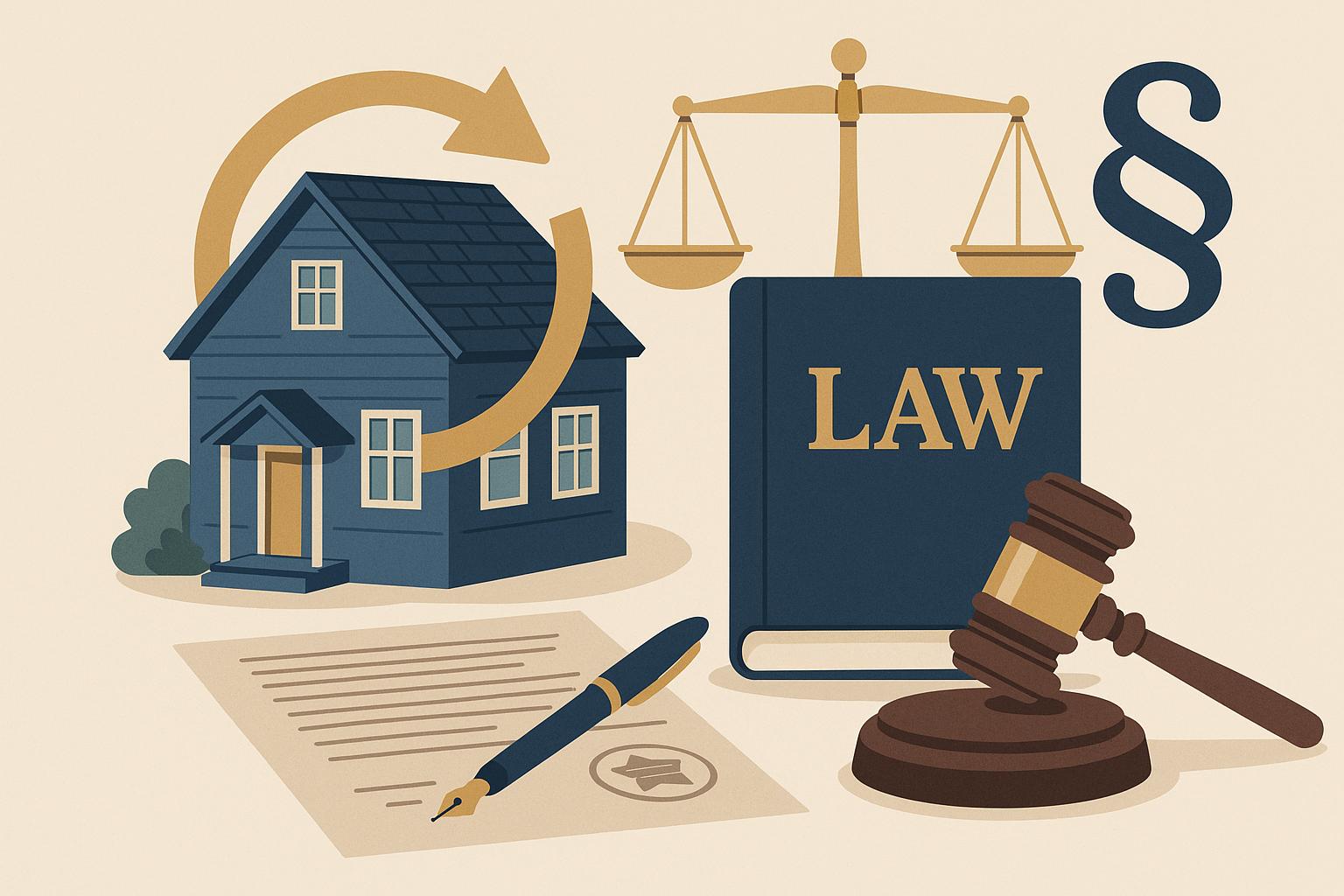 The legal considerations of flipping houses.