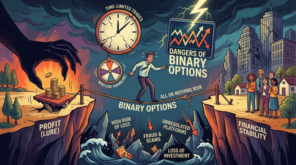 dangers of binary options
